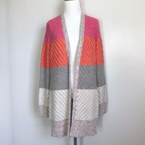 American Eagle Colorblock Knitted Cardigan